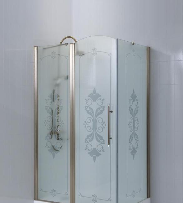 Душевой уголок - Cezares, Giubileo, 120x100x195 см, GIUBILEO-AH-11-120/100-CP-Cr-L