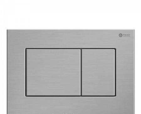 Point Элемент, Унитаз подвесной с инсталляцией и кнопкой, PN48418SB