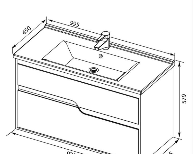 Aquanet Модена, Тумба для раковины, 00198489