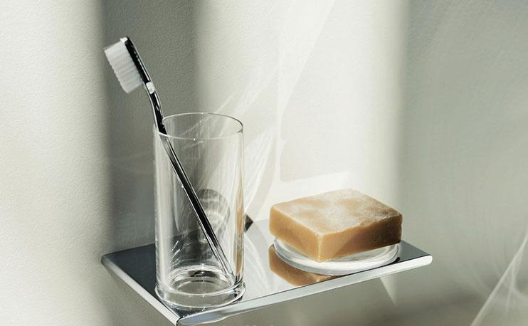 Keuco Edition 400, Держатель стакана и мыльницы, 11556 019000