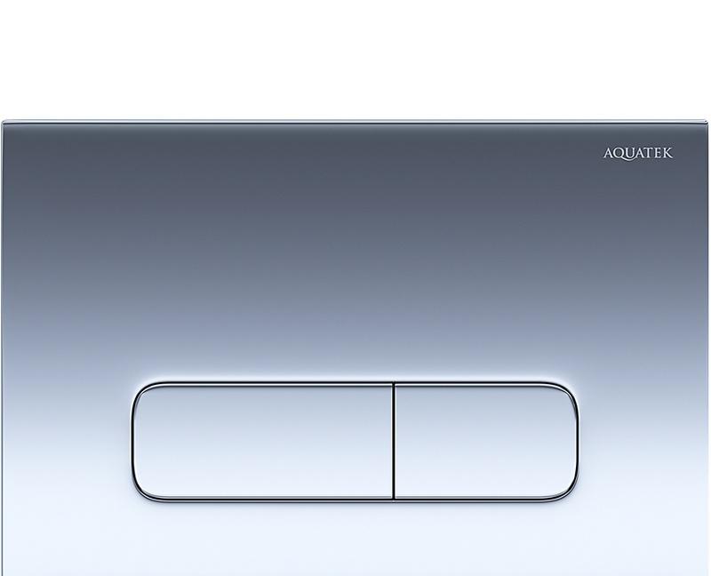 Кнопка смыва - Aquatek, без коллекции, 1.2x24.5x16.5 см, KDI-0000016