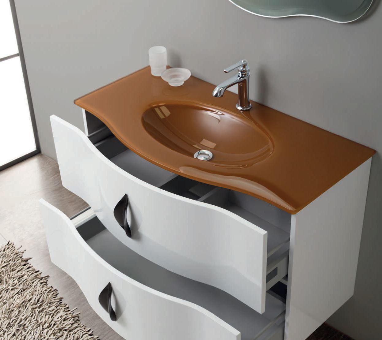 Cezares Petalo, Тумба для раковины, PETALO-900-2C-SO-BL-P