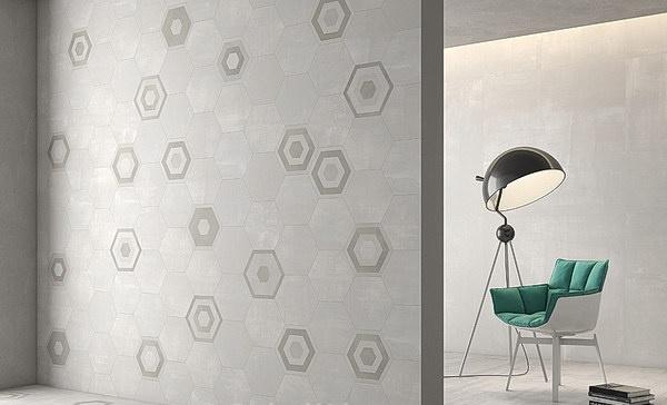 Картинка Geotiles Starkdec / Starkhex, Керамогранит, 25.8x29 см