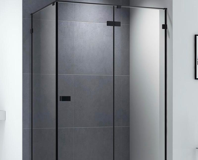 Душевой уголок - Cezares, Bellagio, 80.5x98x196.8 см, BELLAGIO-AH-1-100/80-C-NERO