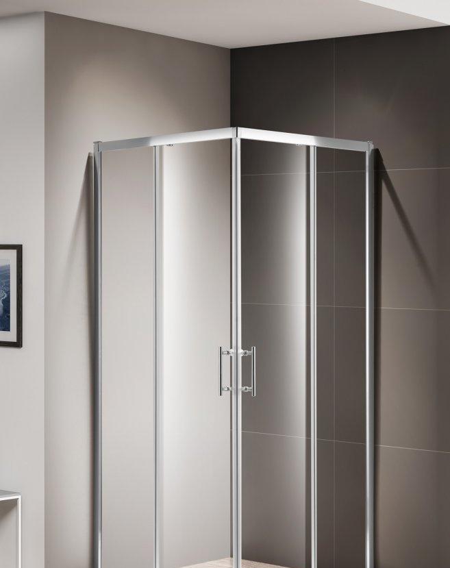Душевой уголок - Cezares, Momento, 90x90x195 см, MOMENTO-A-2-90-C-Cr