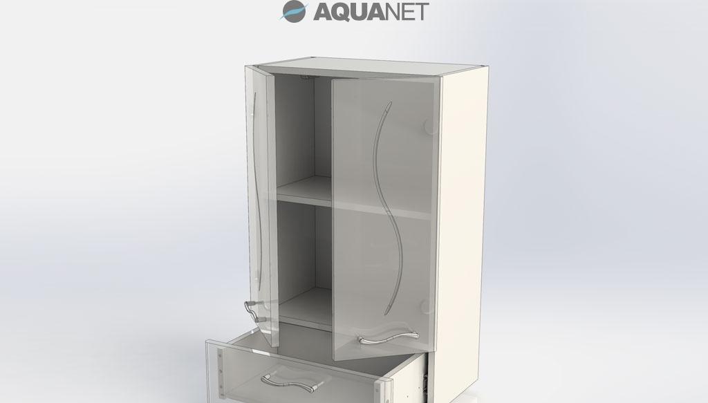 Aquanet Моника, Шкаф, 00186780
