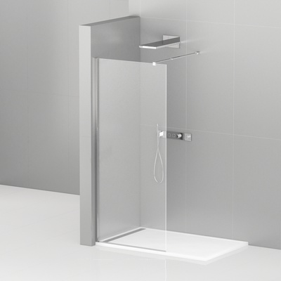 Душевая перегородка - Cezares, Liberta, 90x195 см, LIBERTA-L-1-90-C-Cr
