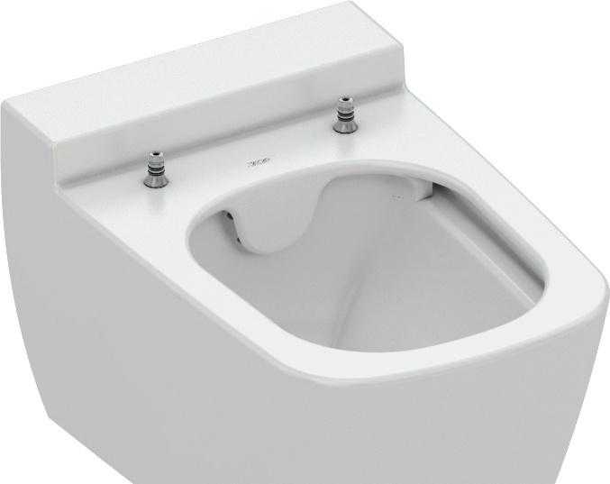 Tece Now, Унитаз подвесной с инсталляцией и кнопкой, 9400412.WC2