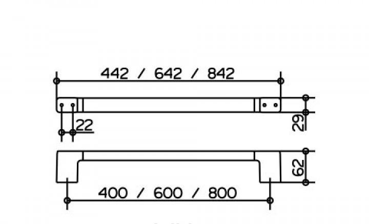 Keuco Collection Moll, Полотенцедержатель, 12701 010400