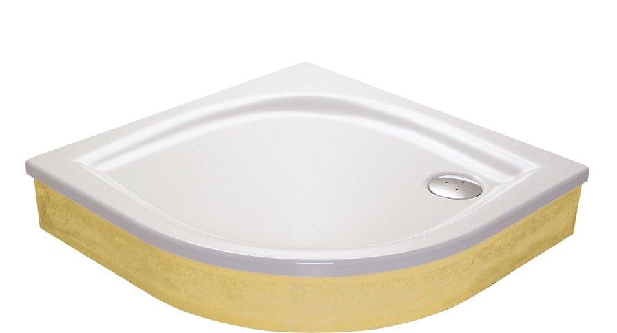 Душевой поддон - Ravak, Elipso, 100x100x17.5 см, A22AA01410