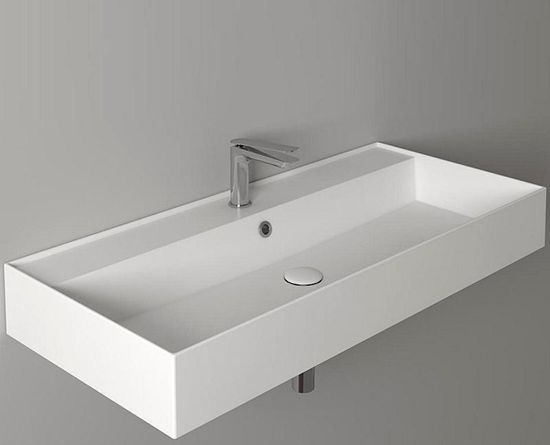 Раковина - Simas, Agile, 46x101x13 см, UM-STR60/1-w / S-UM-STR60/1-w