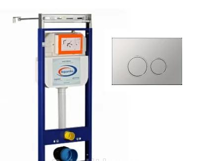 Инсталляция для унитаза - Aquanika, Basic, 12x45x113 см, 10.702.45B.02.19