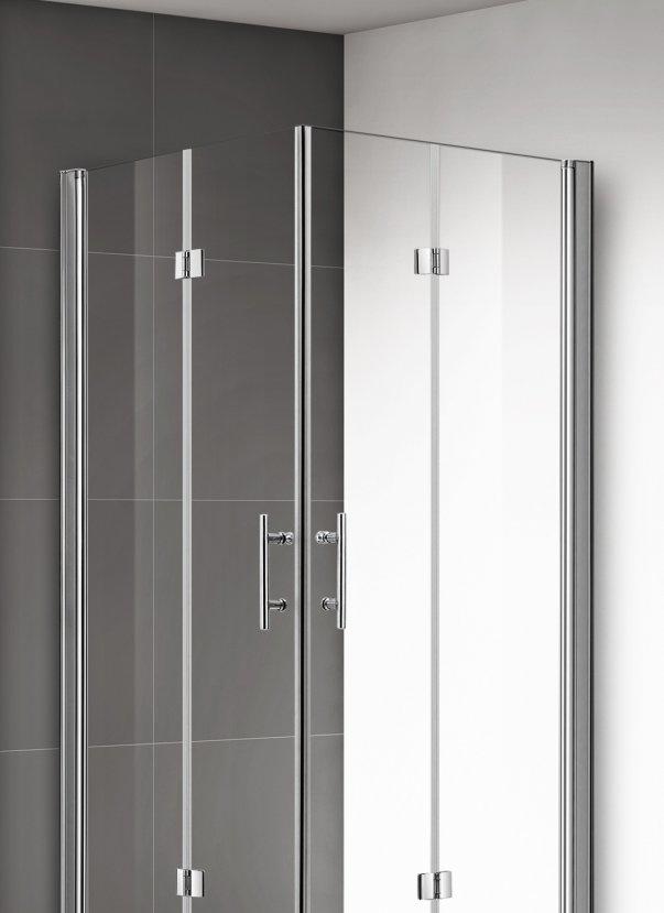Душевой уголок - Cezares, Eco, 80x100x195 см, ECO-O-ASH-2-80/100-C-Cr