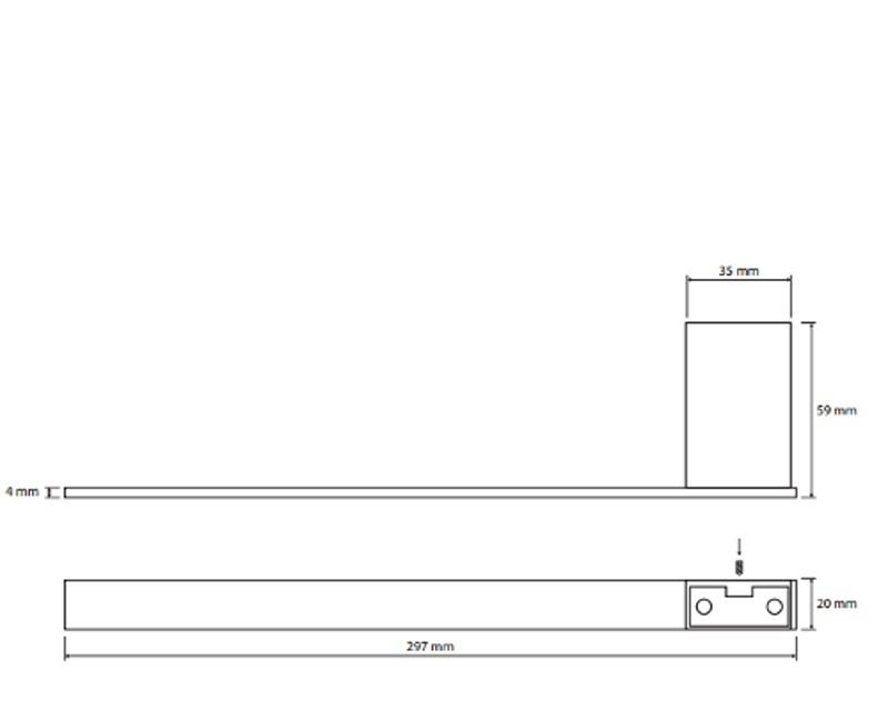 Bemeta Via, Полотенцедержатель, 135004043