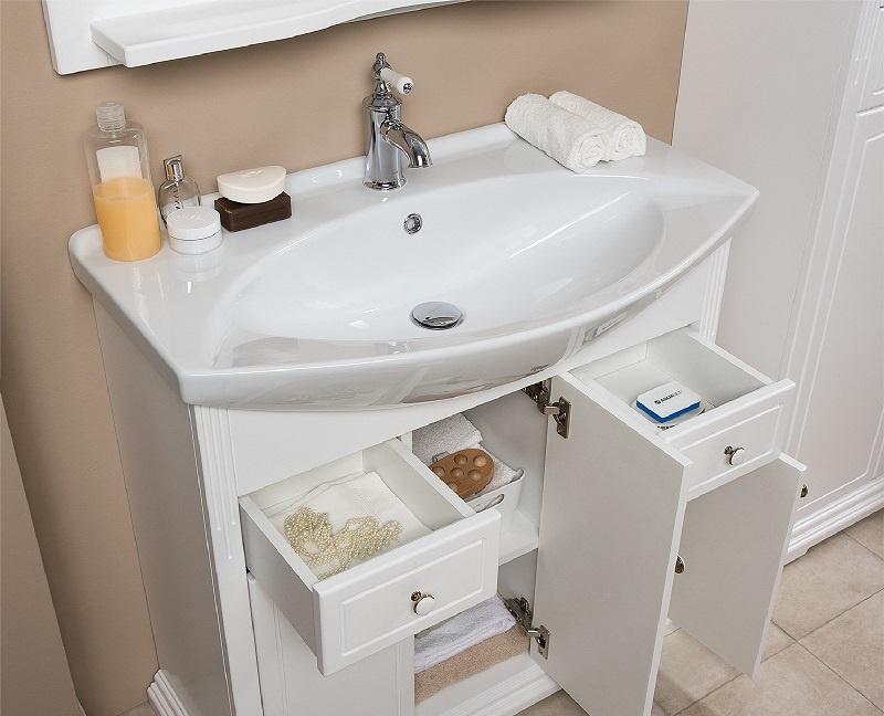 Aquanet Лагуна Классик, Тумба с раковиной, 00212906