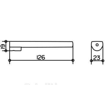 Keuco Moll, Держатель для запасных рулонов, 12763010000 / 12763 010000