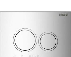 Grossman без коллекции, Унитаз подвесной с инсталляцией и кнопкой, 97.4455GMS.01.100