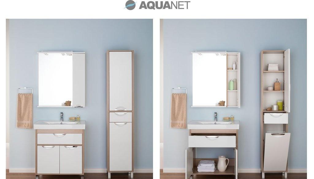 Aquanet Гретта, Шкаф-зеркало, 00173986