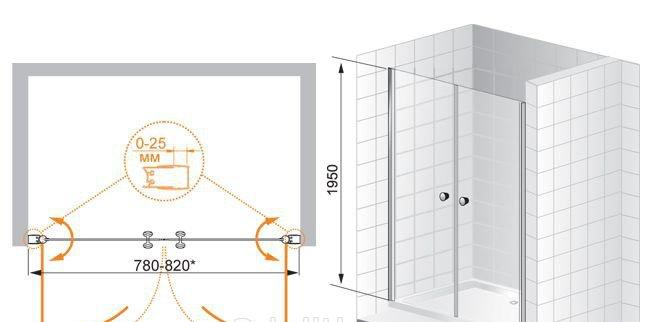 Душевая дверь - Cezares, Triumph, 140x195 см, TRIUMPH-D-B-2-140-C-Cr / TRIUMPH-B-2-140-C-Cr