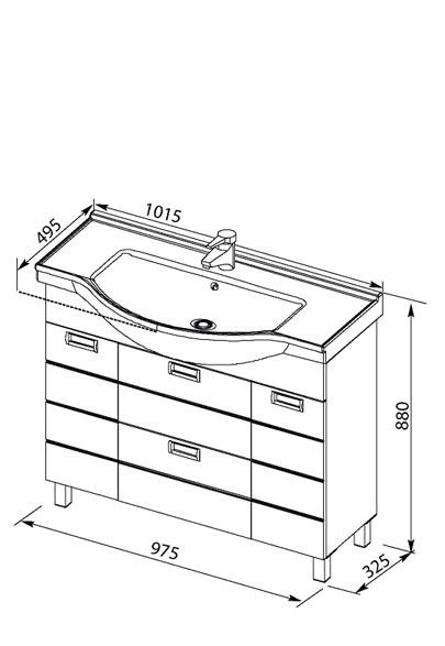 Aquanet Валенса, Зеркало, 191638