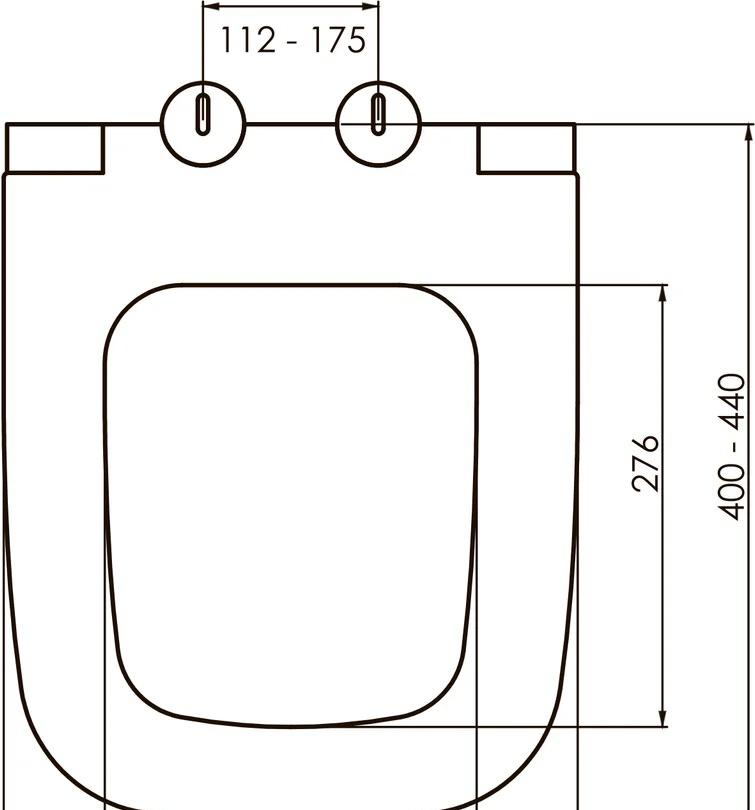 Vitra Shift, Унитаз подвесной, 7742B003-0075