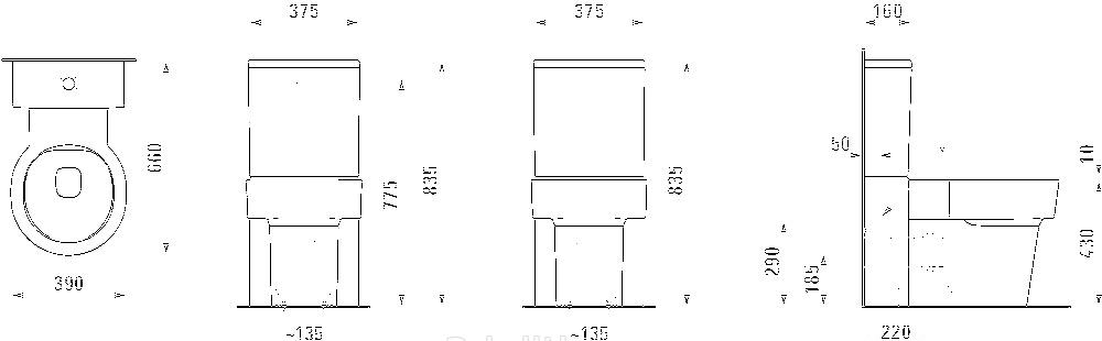Laufen Val, Унитаз компакт, 8.2428.1.000.000.1