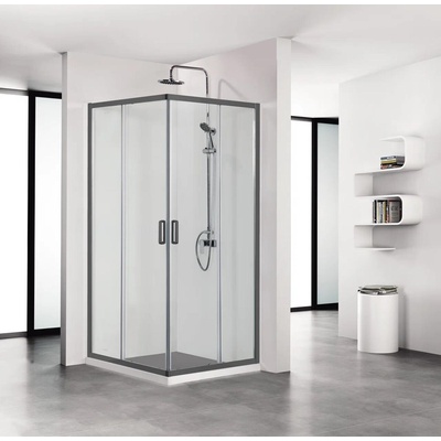 Душевой уголок - Aquatek, без коллекции, 90x90x200 см, AQ ARI KV09020BL