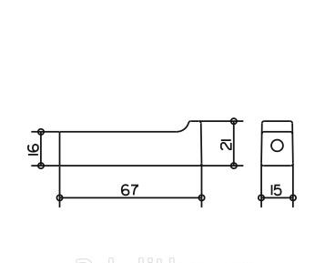 Keuco Edition 11, Крючок, 11116010000