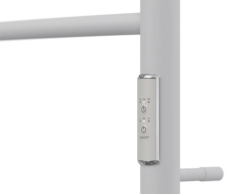 Полотенцесушитель электрический - Point, Афина, 10.6x43.2x60 см, PN04846PW