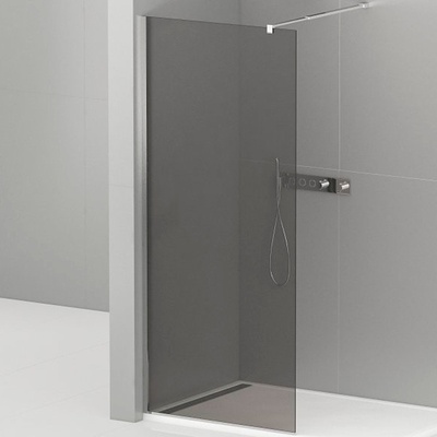 Душевая перегородка - Cezares, Liberta, 8x100x195 см, LIBERTA-L-1-100-120-GR-Cr