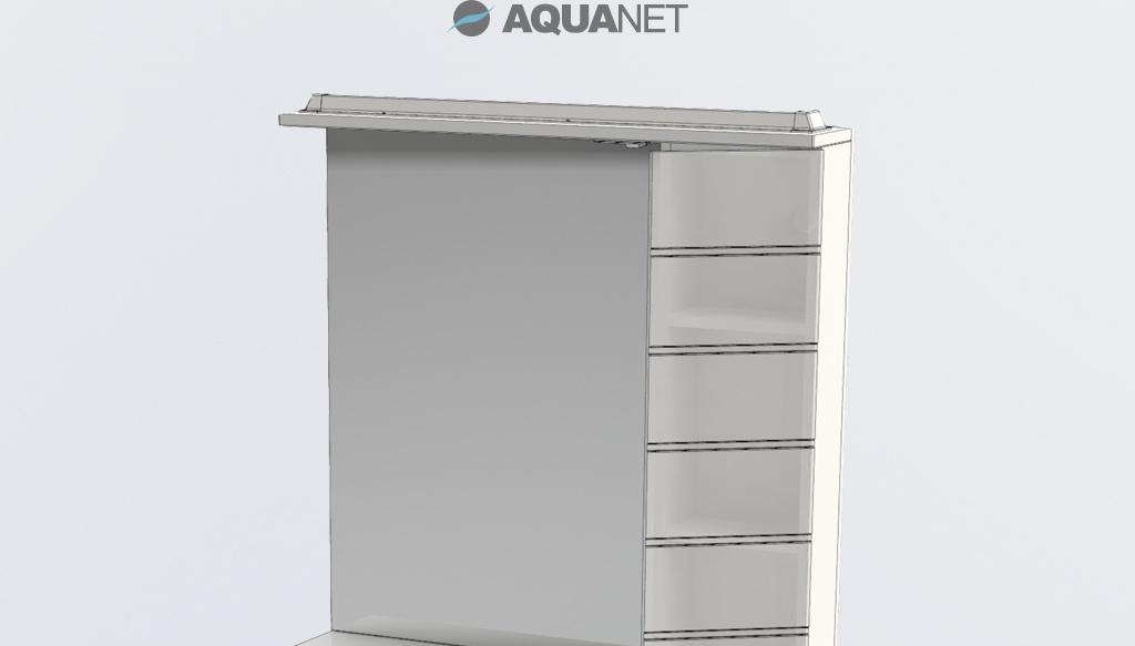 Aquanet Сити, Шкаф-зеркало, FNC-02-TER-BG-65