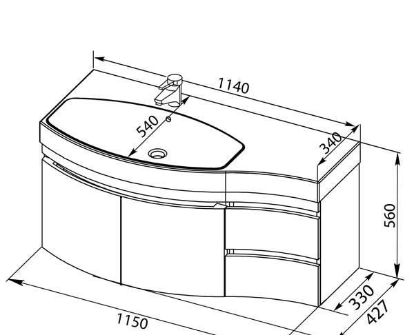 Aquanet Опера, Комплект (гарнитур), Веер