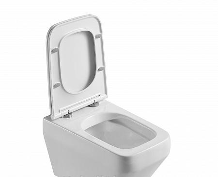 Point Элемент П, Унитаз подвесной с инсталляцией и кнопкой, PN48309WC