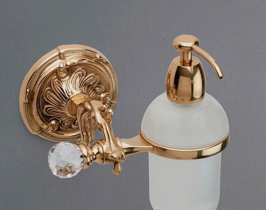 Art&Max Barocco Crystal, Дозатор для жидкого мыла, AM-1788-Br-C