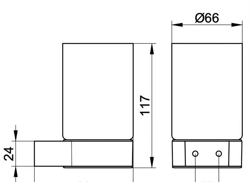 Keuco Plan, Стакан, 14950 379000 / 14950379000