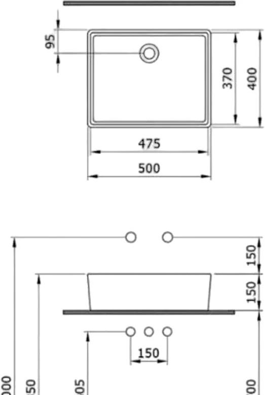 Bocchi Milano, Раковина, 1215-062-0125