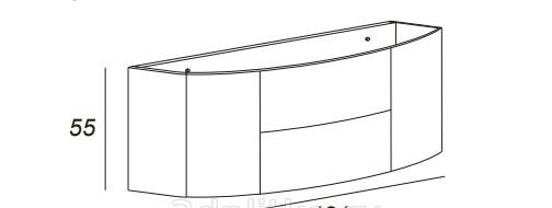 Cezares Eden, Тумба для раковины, 54417