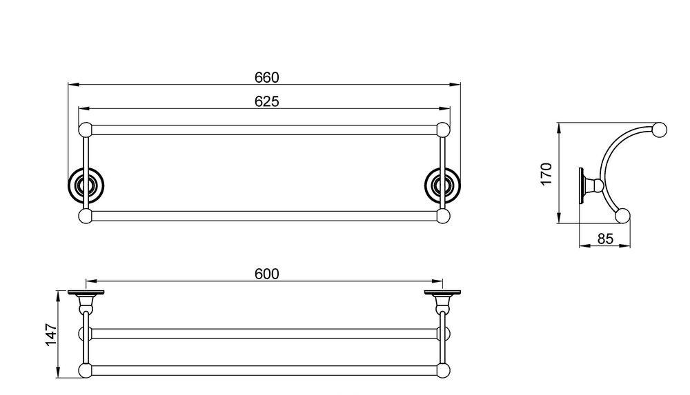 Timo Nelson, Полотенцедержатель, 150056/00