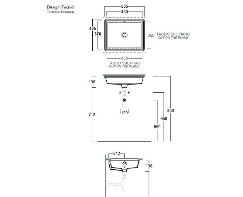 Simas Top E Lavabi D Arredo, Раковина, S59 bi*0