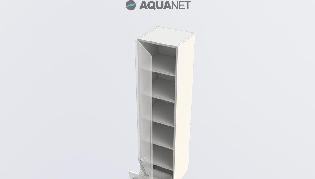 Aquanet Нота, Шкаф-пенал, 00165407