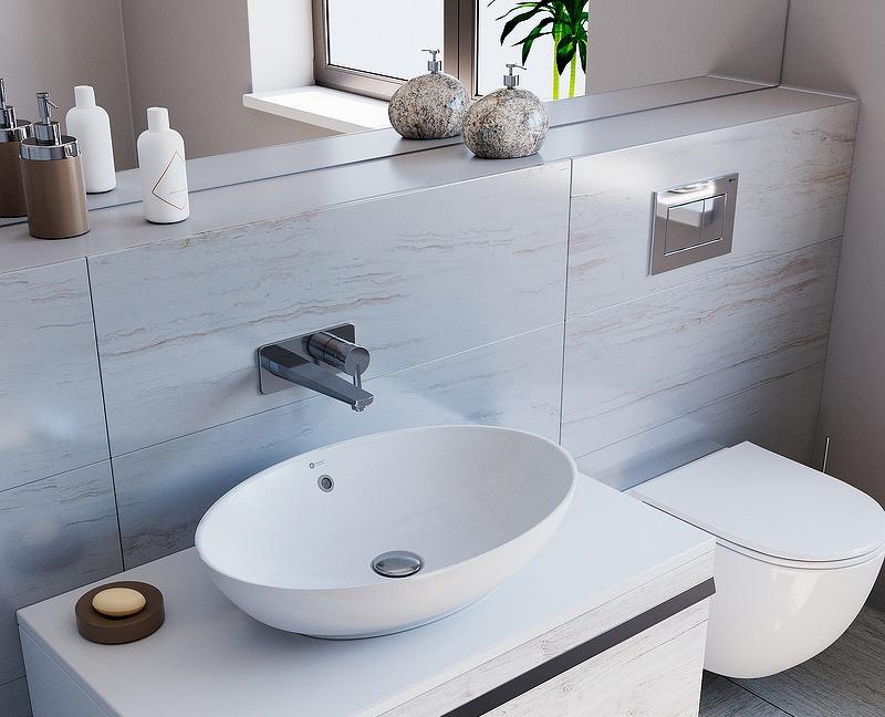 Point Сатурн, Накладная (чаша), PN43901WM