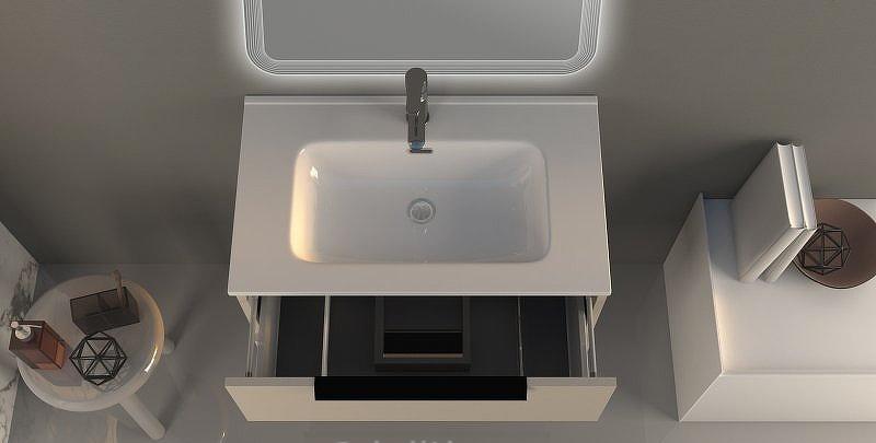 Aquanet Алвита, Шкаф-зеркало, 55159