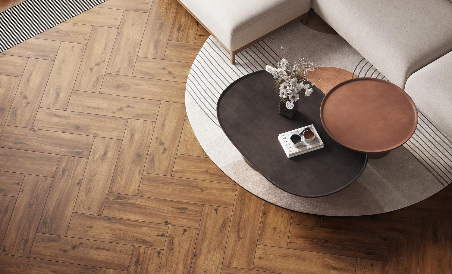 Картинка Cersanit Oakwood, Керамогранит, 18.5x59.8 см