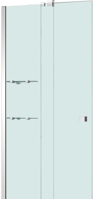 Душевая перегородка - Cezares, Stream, 90x195 см, STREAM-BF-1-90-C-Cr