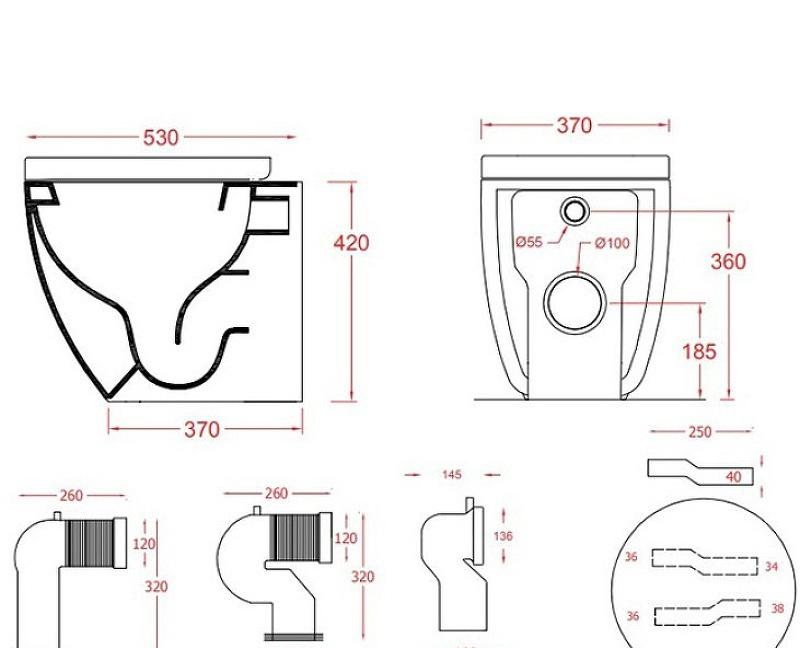 ArtCeram File 2.0, Унитаз приставной, FLV005 01 30