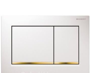 Кнопка смыва - Geberit, Sigma 30, 1.2x24.6x16.4 см, 115.883.KK.1