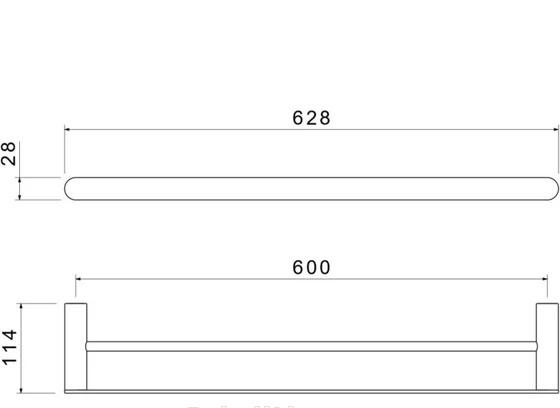 Aquatek Лира, Полотенцедержатель, AQ4430MB