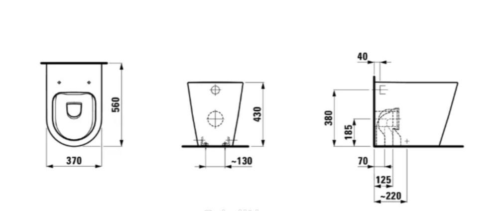 Laufen Kartell, сиденья и крышки, 8.9133.1.000.000.1