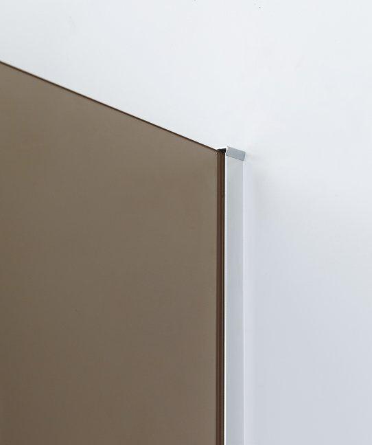 Душевой уголок - Cezares, Slider, 110x110x195 см, SLIDER-A-2-100/110-BR-Cr