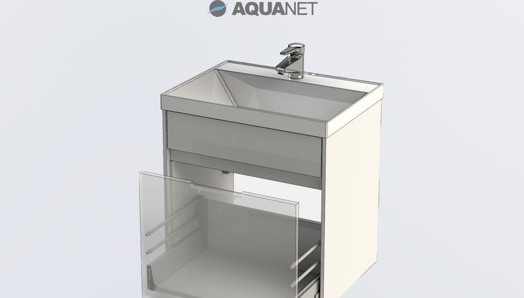 Aquanet Латина, Шкаф-зеркало, 00179942